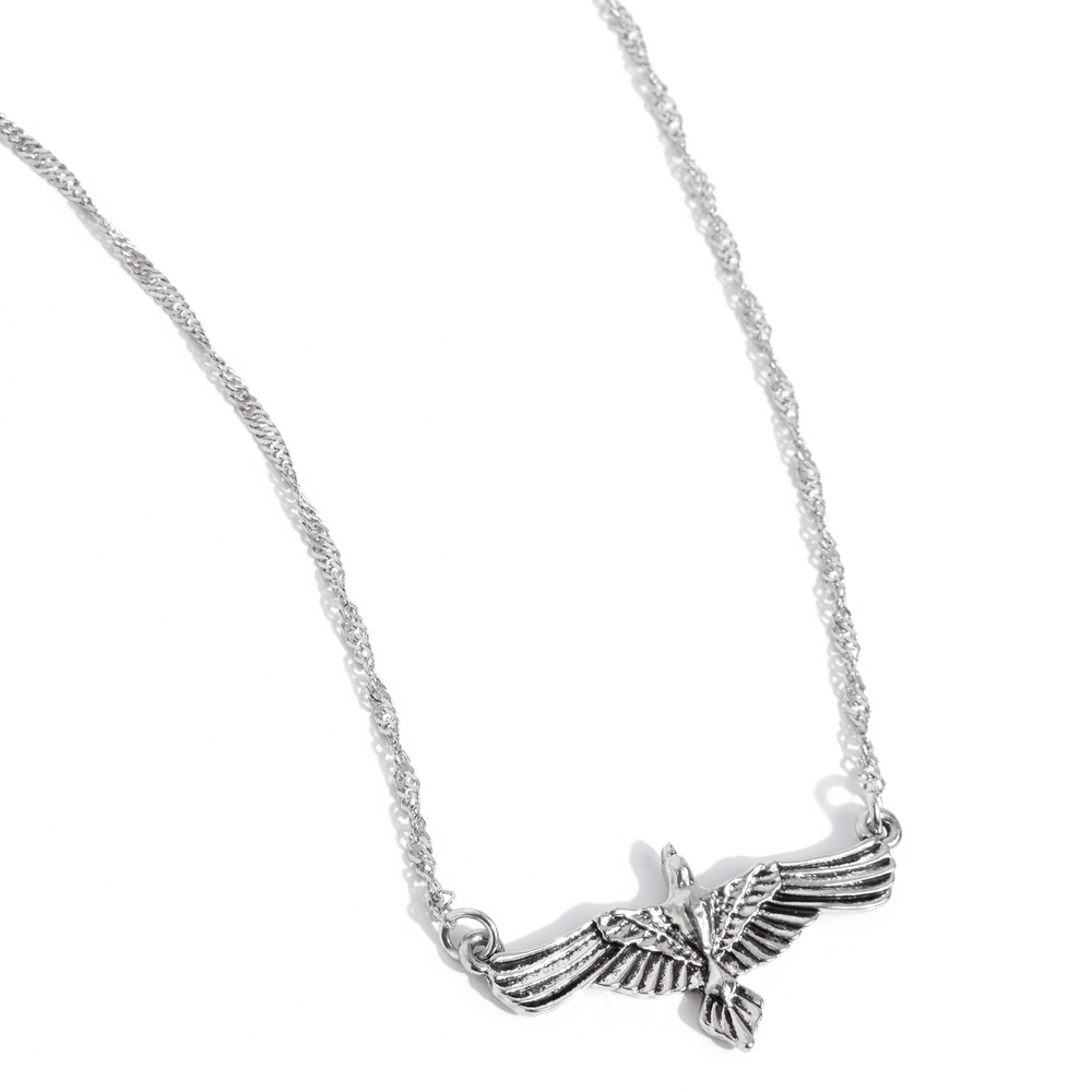 Silver Bird Pendant Necklace Eagle Exception Eagle Pendant Fashion Jewelry